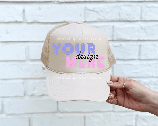 Your Design Custom Trucker Hat - Swain Co. Designs & Apparel